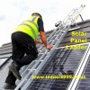 Solar Panel Ladder with sturdy handrails