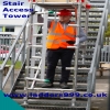 STAIR ACCESS TOWER Industrial Alloy Stairwell Scaffold