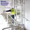 STAIR ACCESS TOWER Industrial Alloy Stairwell Scaffold