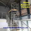 STAIR ACCESS TOWER Industrial Alloy Stairwell Scaffold