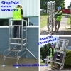 StepFold PAS250 Podium Steps - BS8620 kitemarked