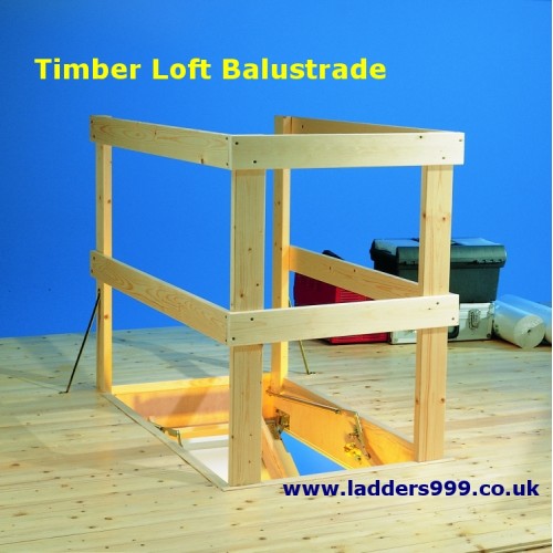Timber Loft Balustrade