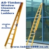 ALL-TIMBER Window Cleaners "A" Ladders