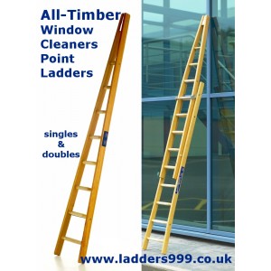 ALL-TIMBER Window Cleaners "A" Ladders