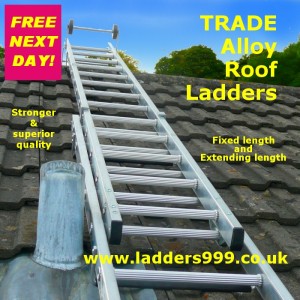 Trade Alloy Roof Ladders