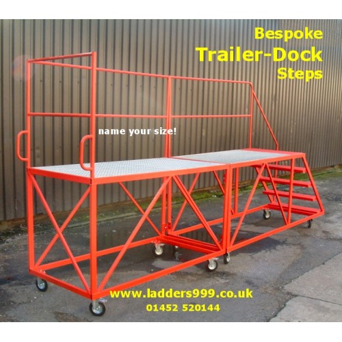 Bespoke Trailer Dock Steps