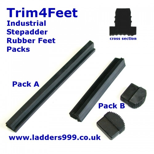 Trim4Feet Industrial Stepladder Feet  -  **DISCONTINUED**