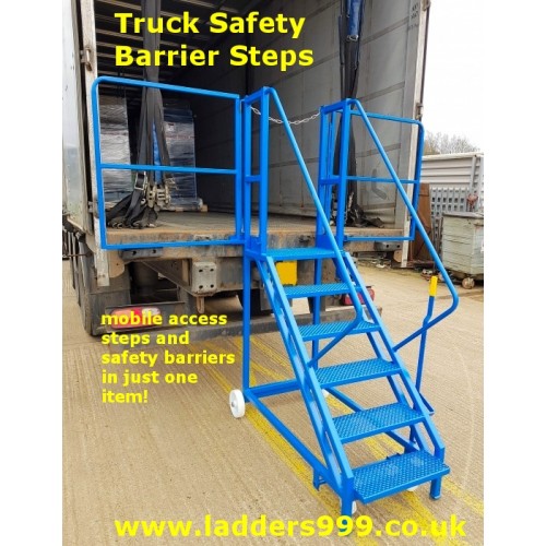 Truck Safety Barrier Steel Steps