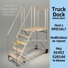 TRUCK DOCK Steel Mobile Safety Stairs