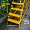TRUCK DOCK Steel Mobile Safety Stairs