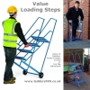 Value Loading Steps - open back for lorry access