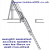 Weight Assisted Ladders